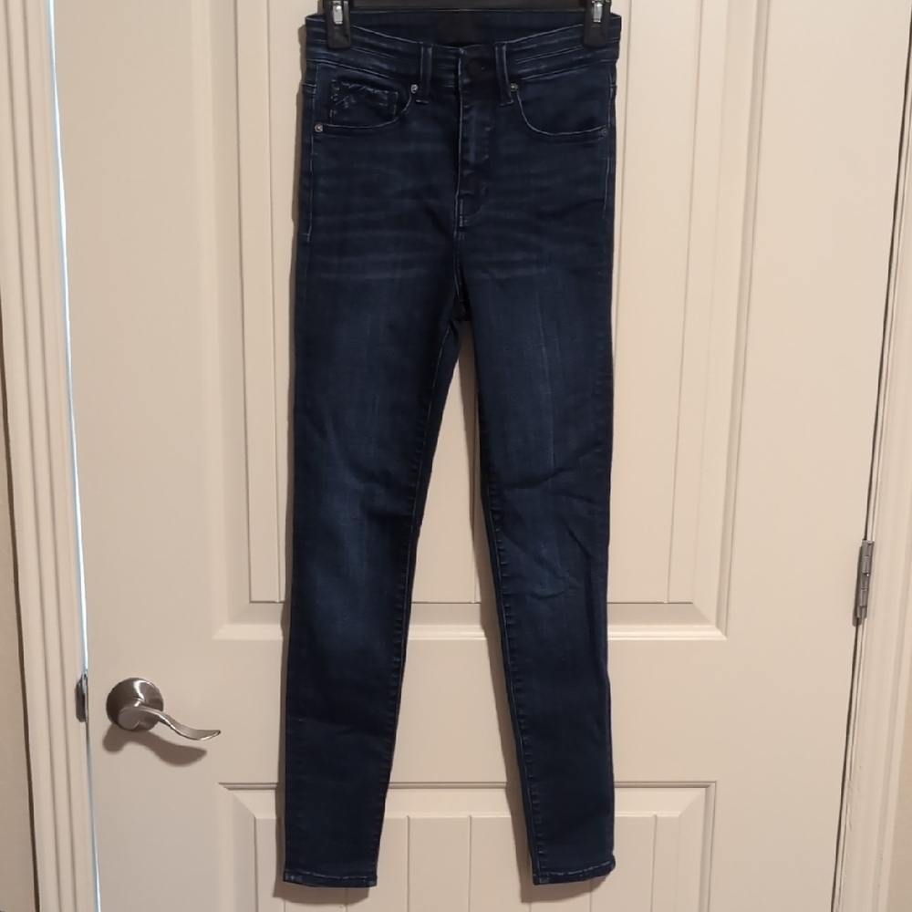 Buckle Black Dark Indigo Women's Skinny Jeans